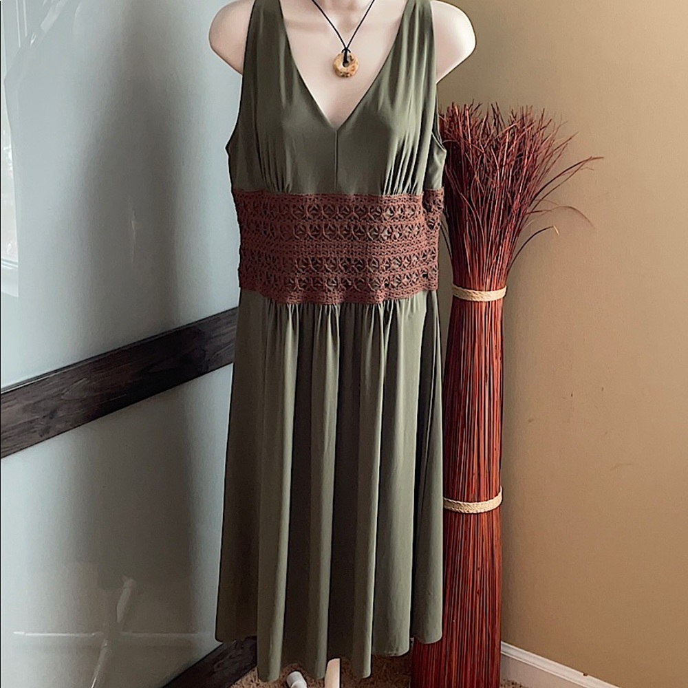 Cute and Casual  green dress